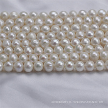 9-10mm de Ronda Zhuji Cultivado Perla de agua dulce natural Perla Precio